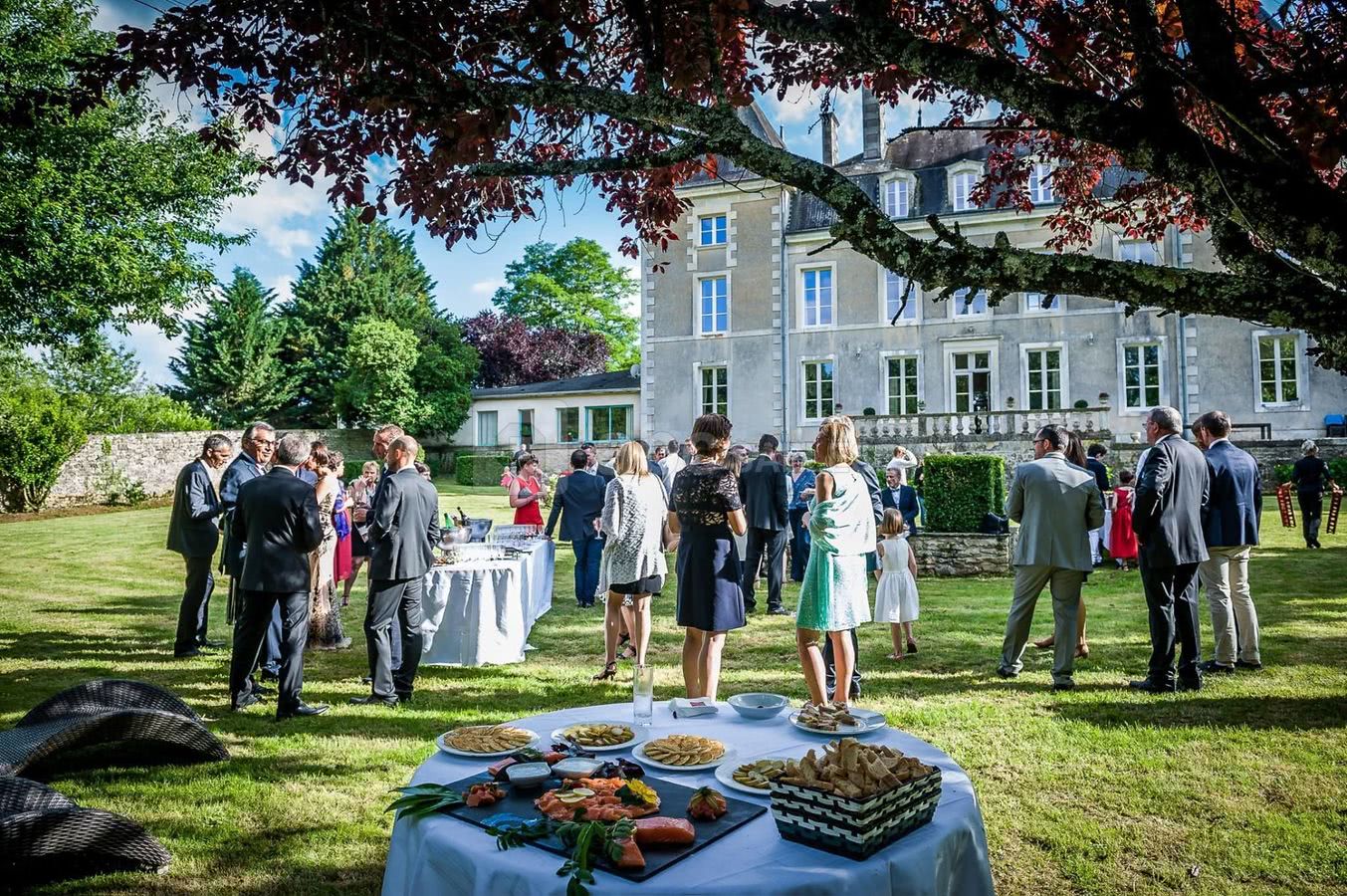 Jardin privé Château