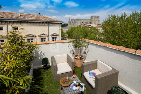Terrasse chambre Privilège