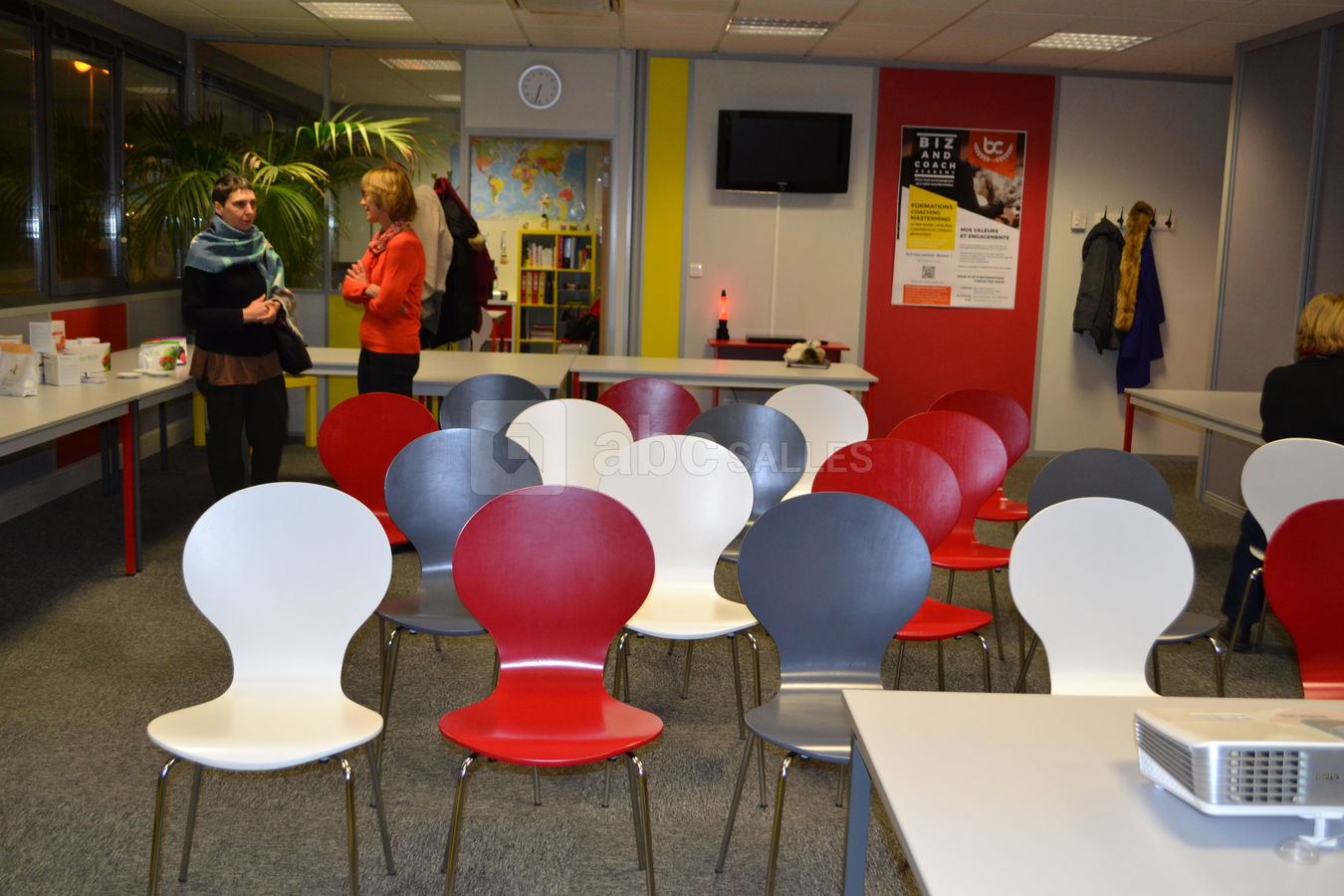 Salle de formation - angle 1