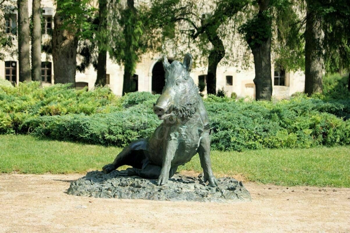 Statue en bronze