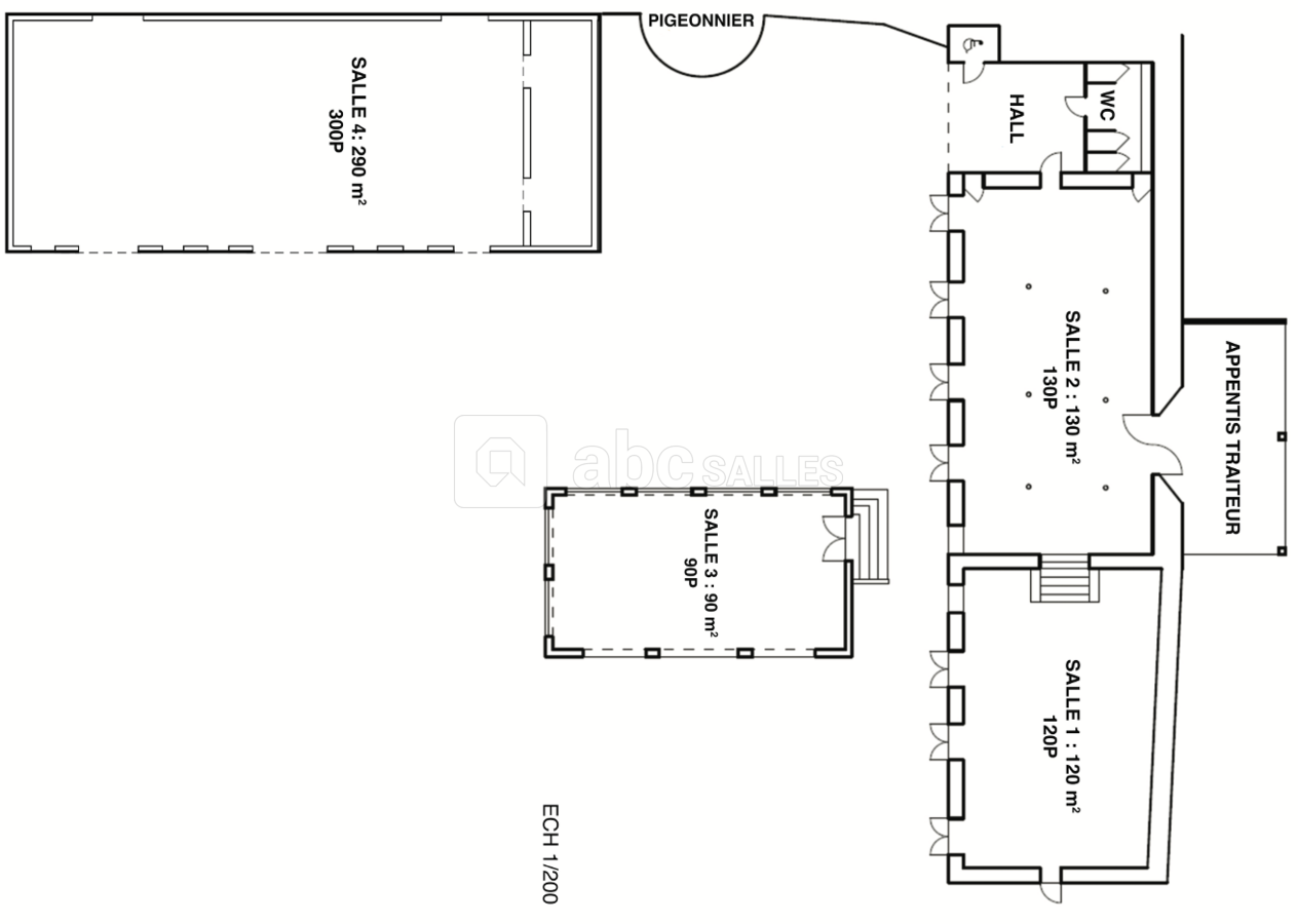 Plan 4 Salles