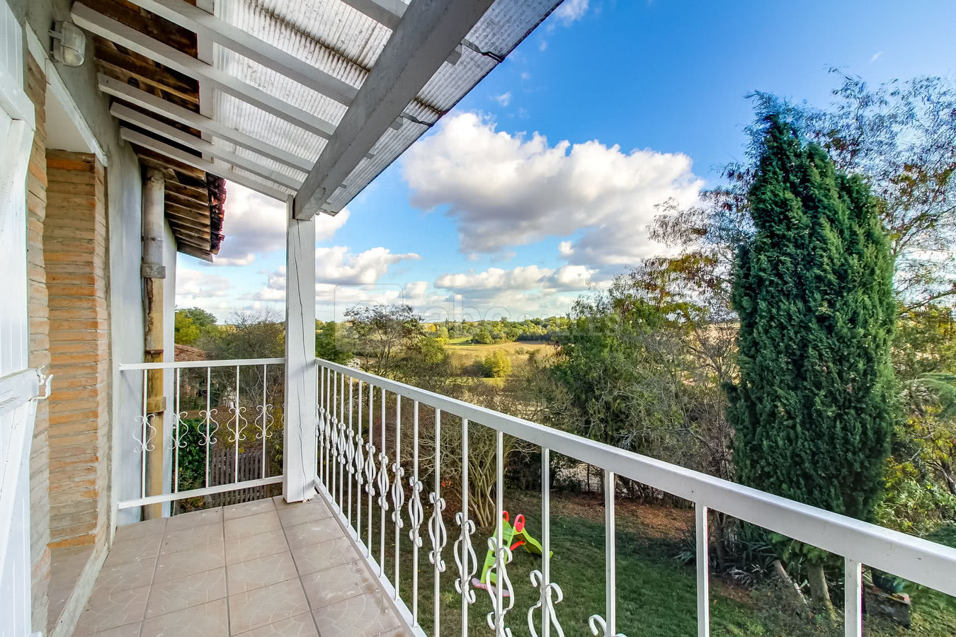 Balcon Chambres à l'étage