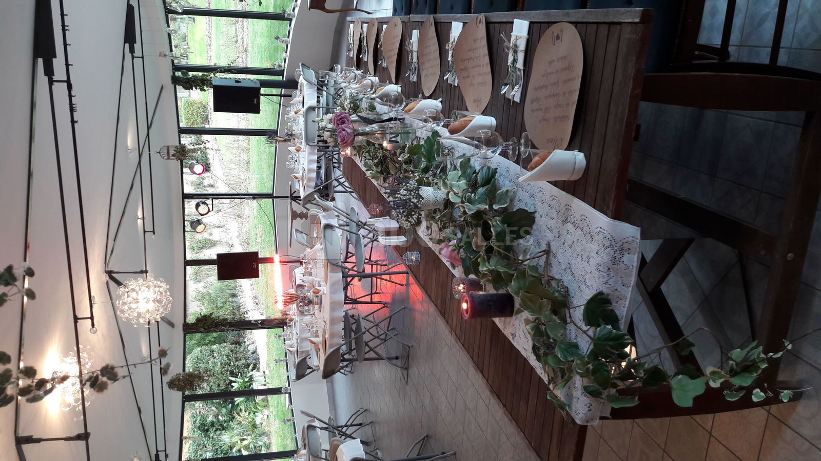 Salle de réception- table banquet