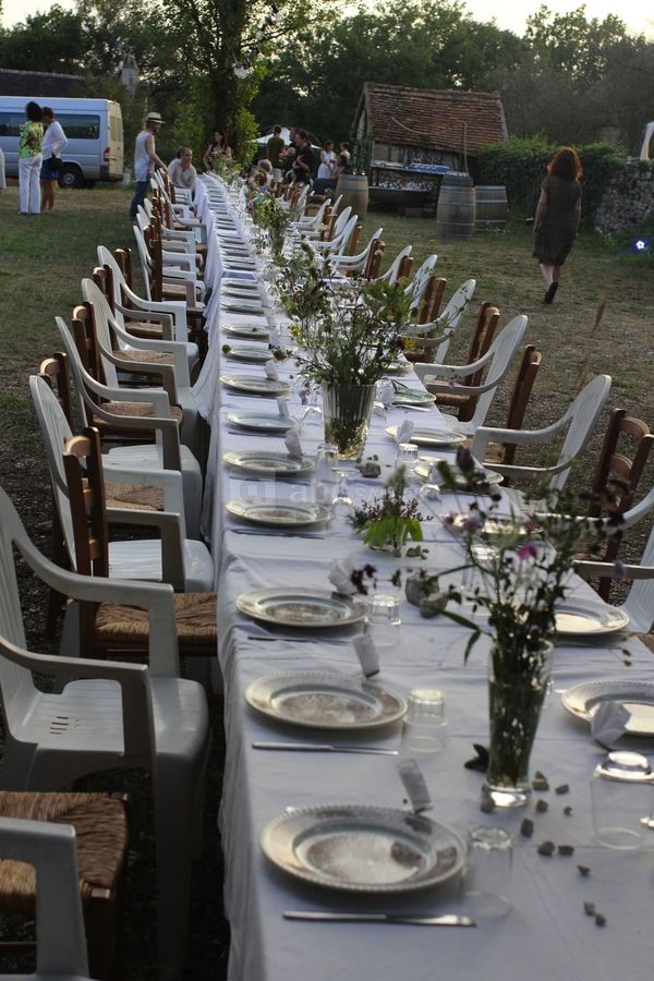 Repas dehors....