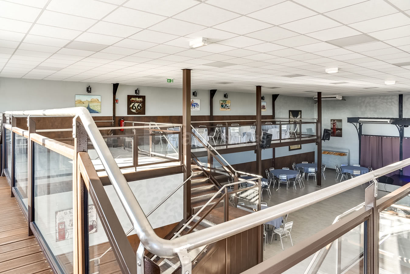 2 Pateaux supérieurs de 25 m²