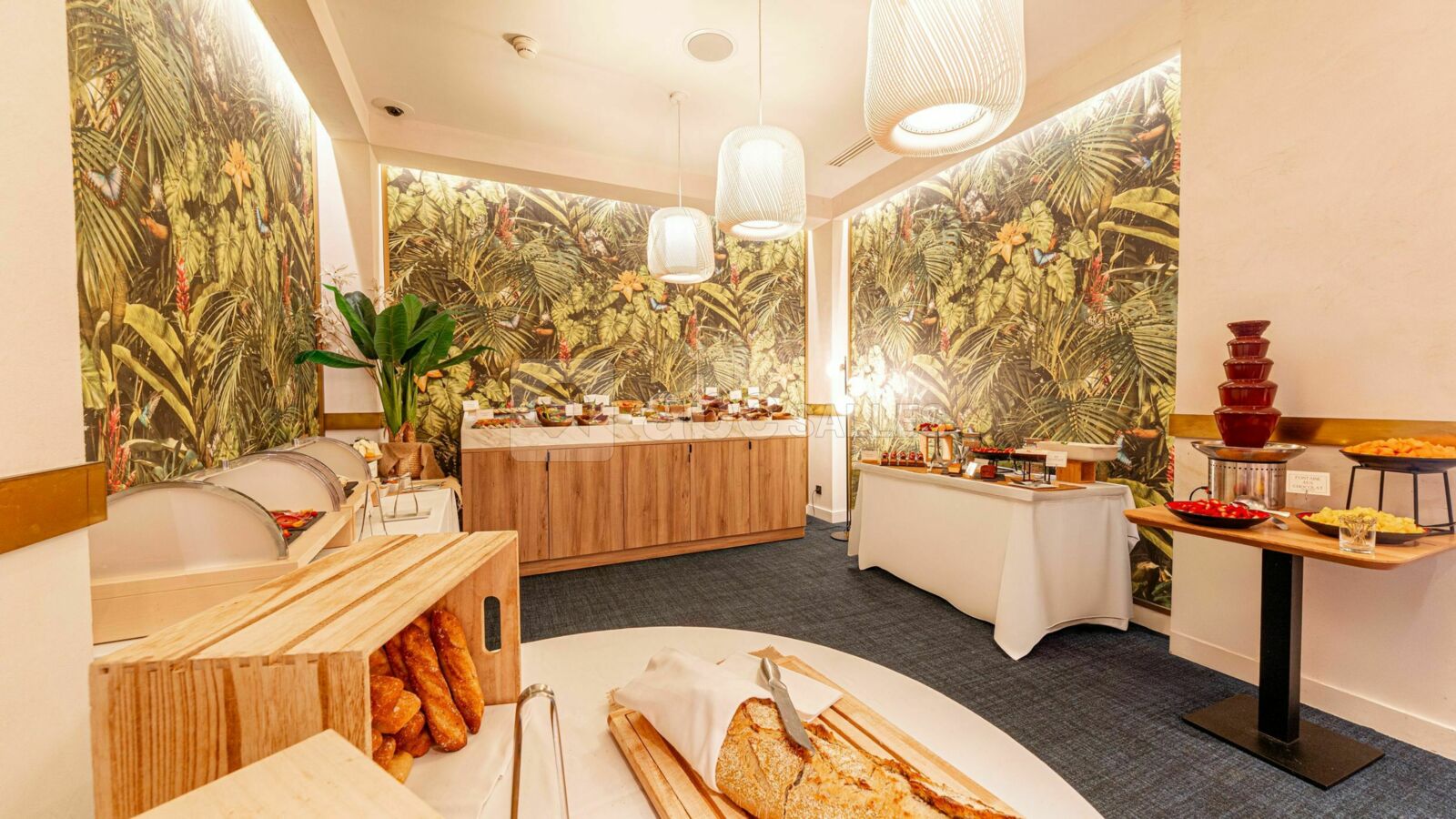 Buffet déjeunatoire