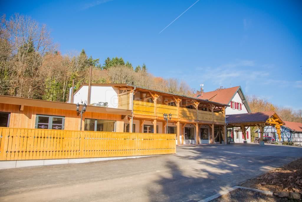 Vue du batiment principal