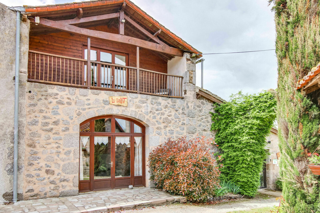 Extérieur gîte de groupe