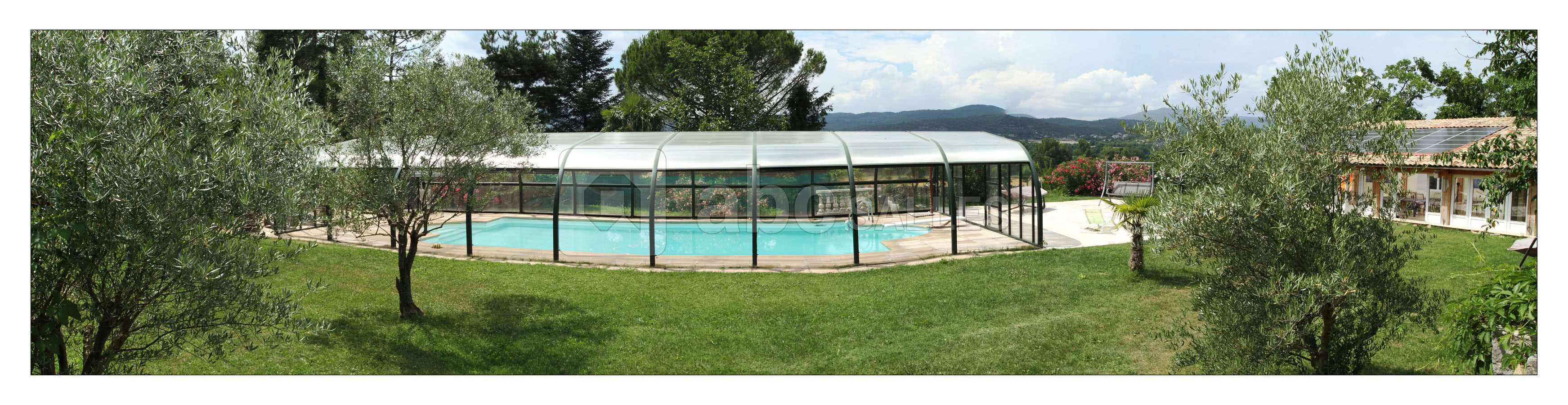 Vue piscine.