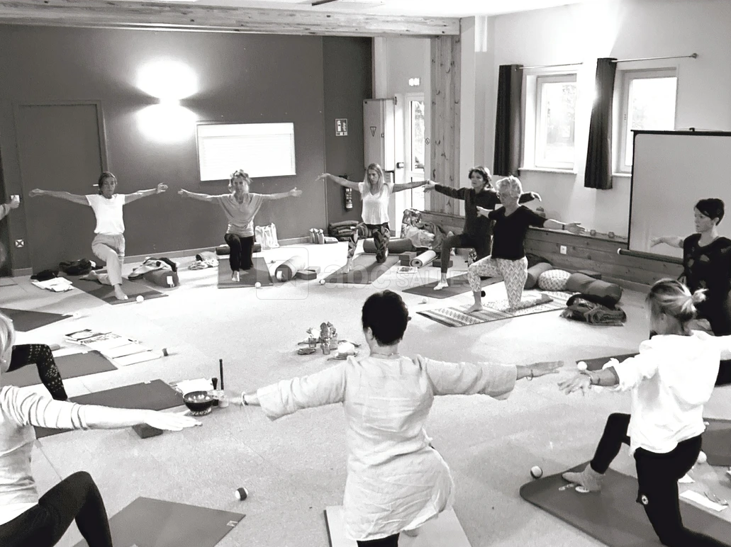 Stage bien être dans la salle