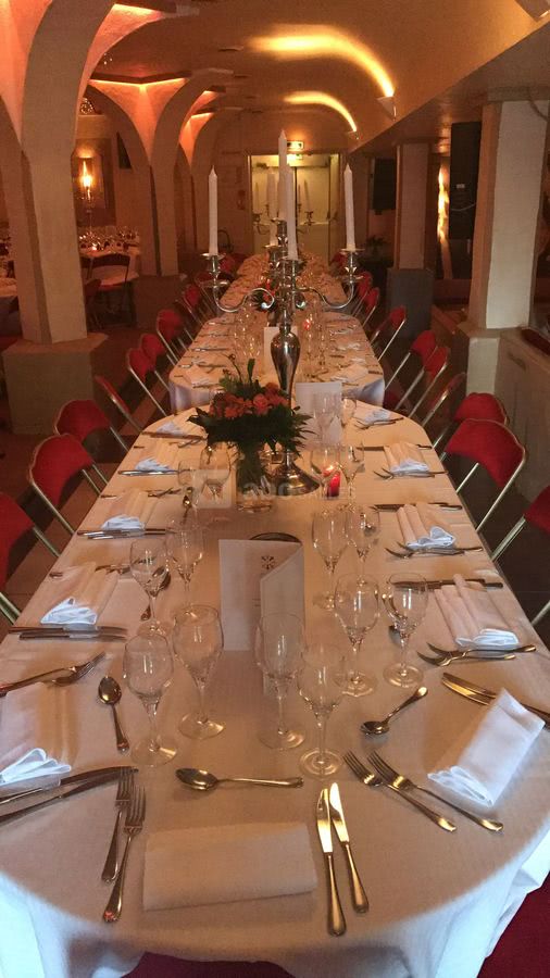 Installation en banquet