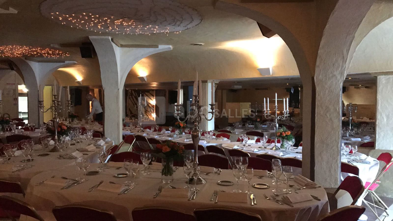 Salle 1 - Installation en banquet