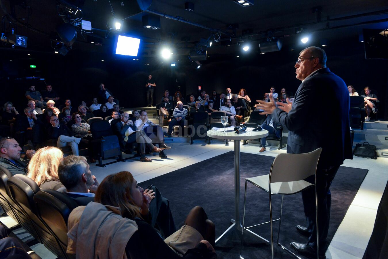 La scène du Petit Auditorium