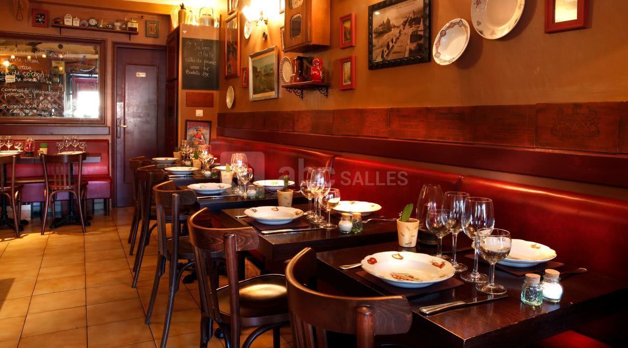 Salle historique restaurant au petit gari