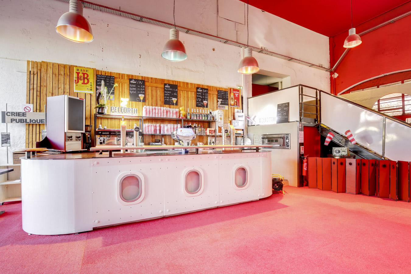Espace accueil bar