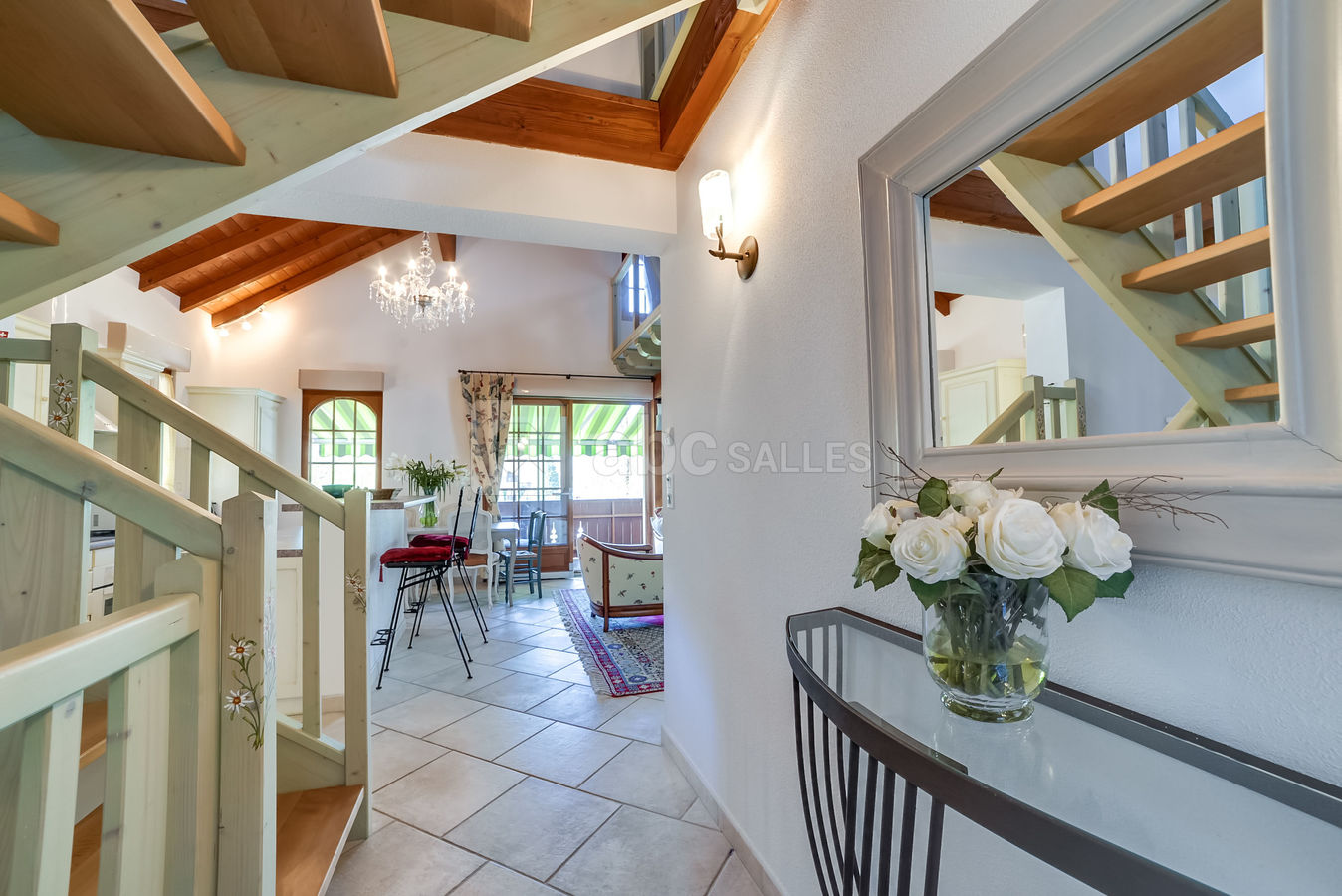 Chalet Valaisan entrée