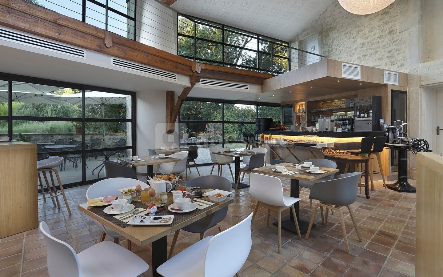 La salle de petit-déjeuner