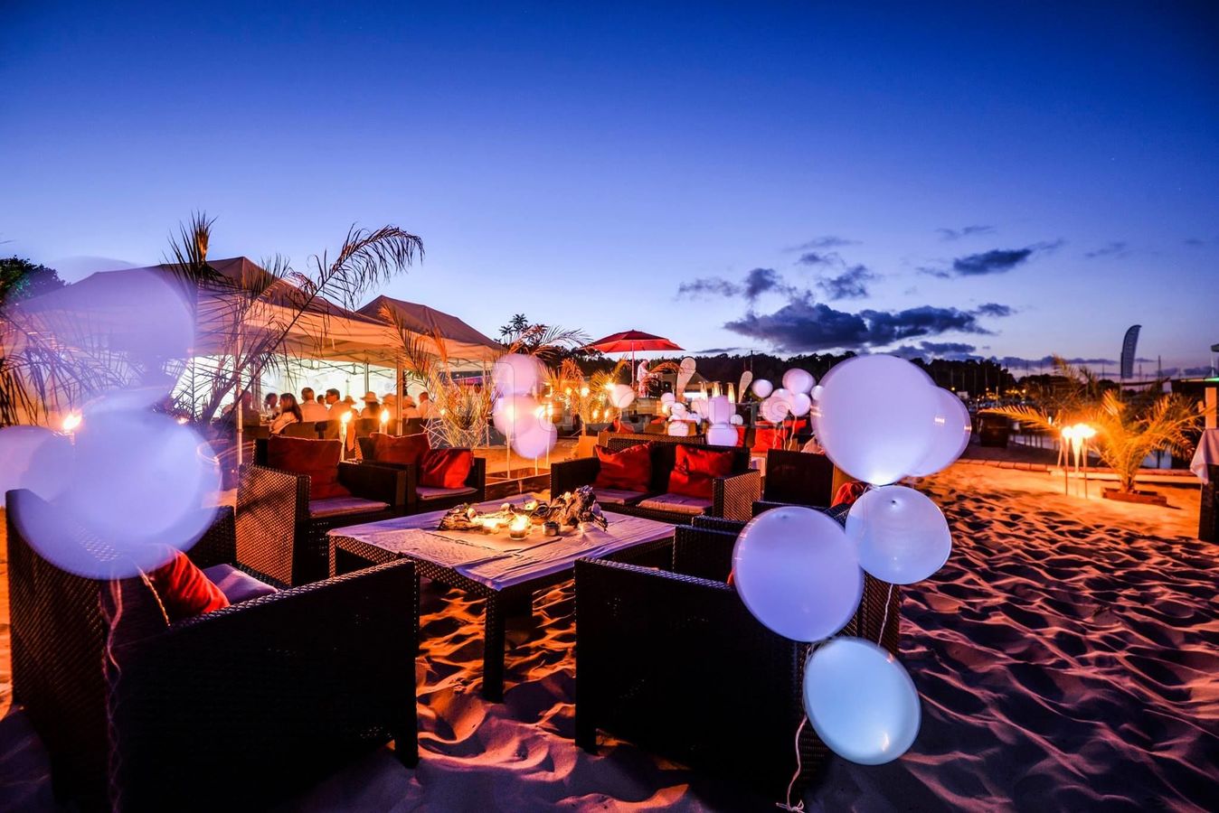 Cocktail sur la plage