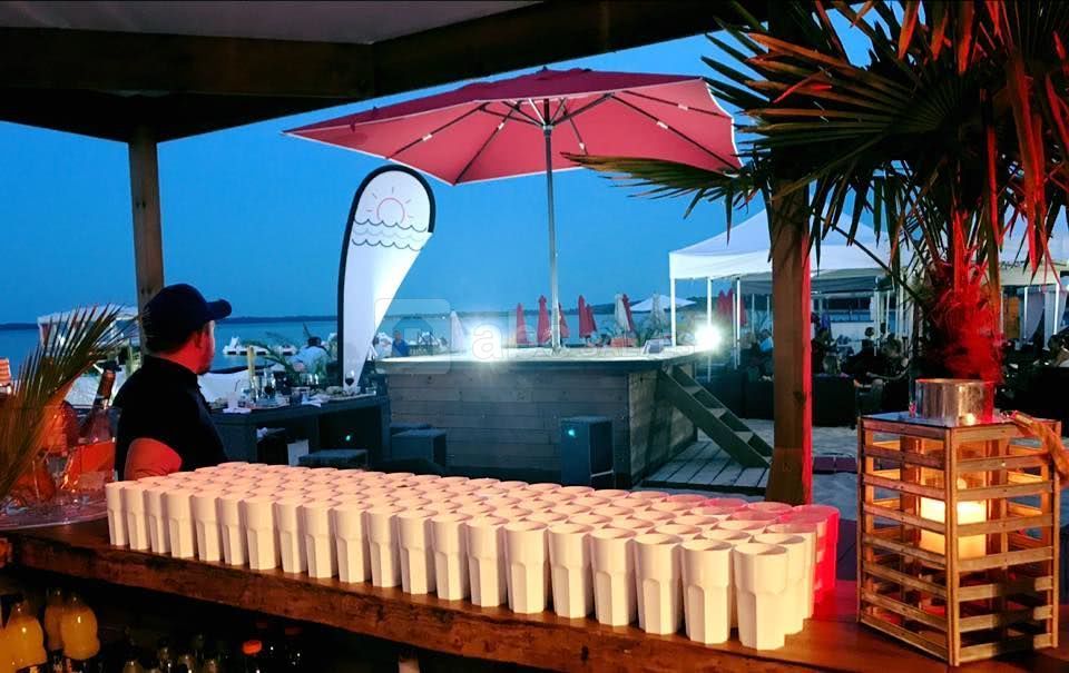 Cocktail sur la plage