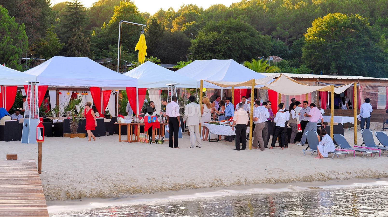 Cocktail sur la plage