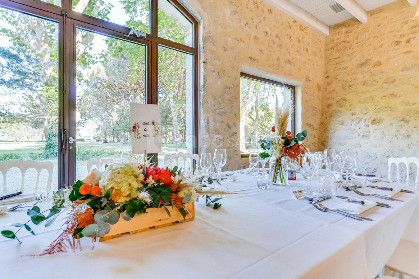 La table des mariés