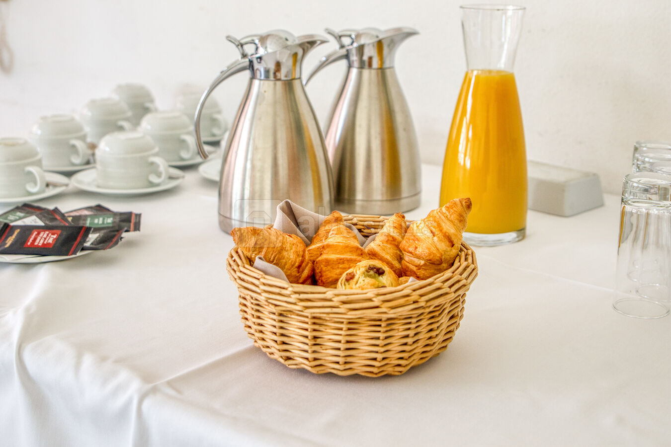 Pause café viennoiseries