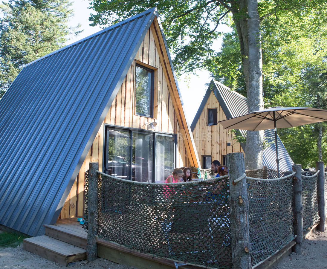 Chalet Camping Les Murmures du Lignon Haute Loire