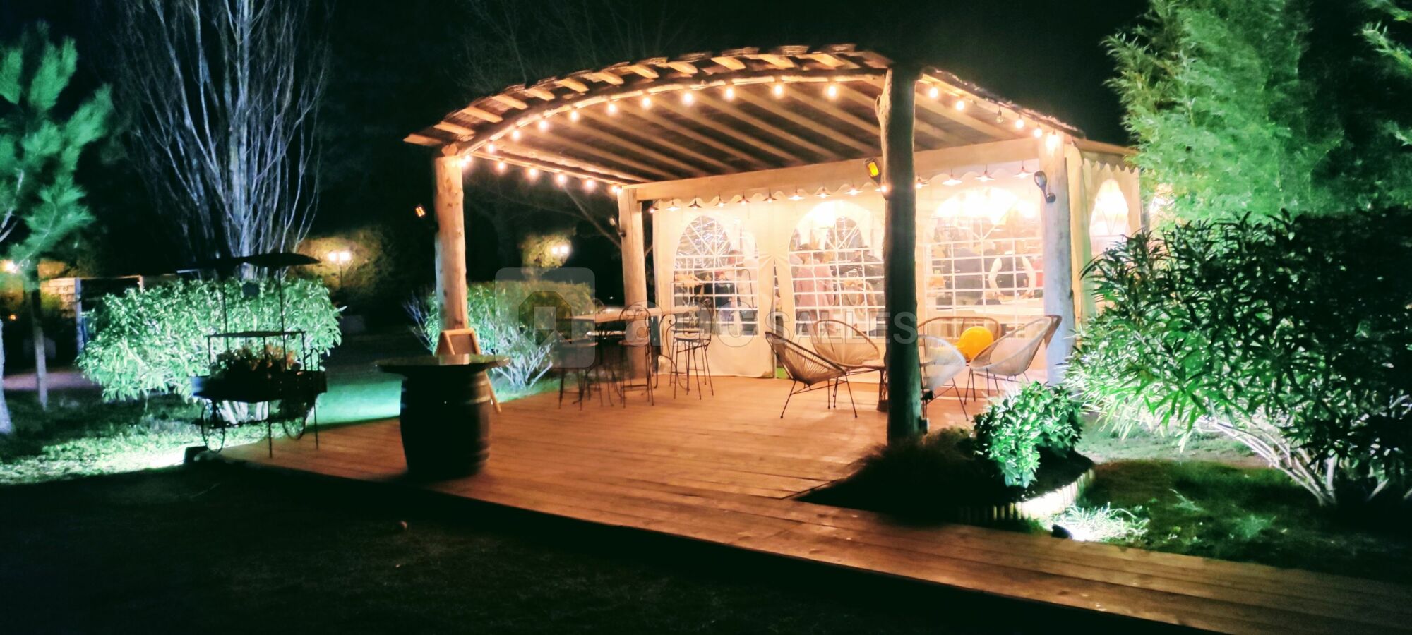 Espace de réception privé des Coquilloux