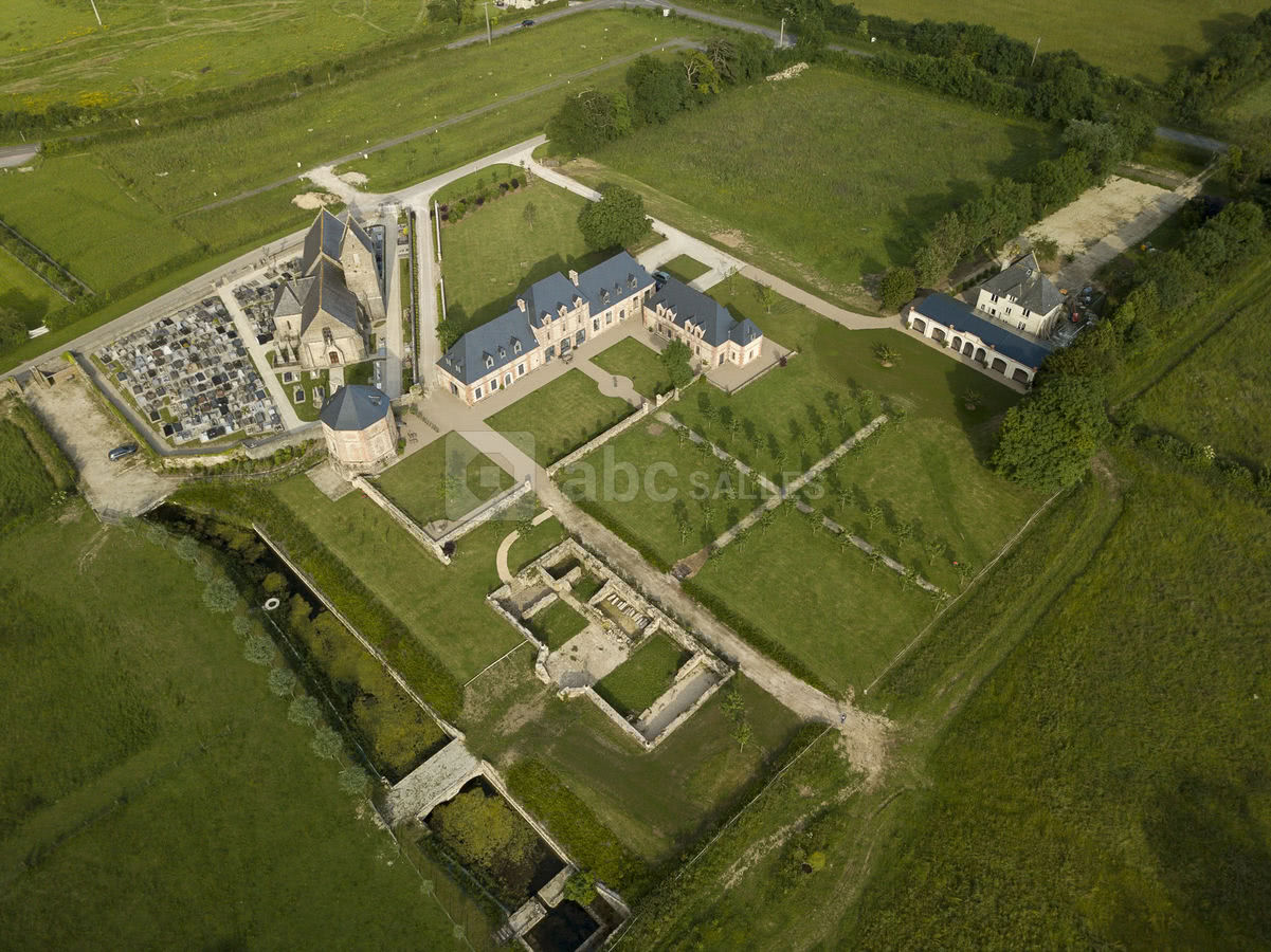 Le Domaine vue du ciel