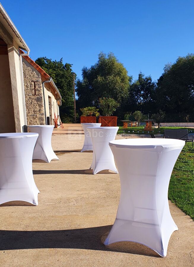 Terrasse salle de réception