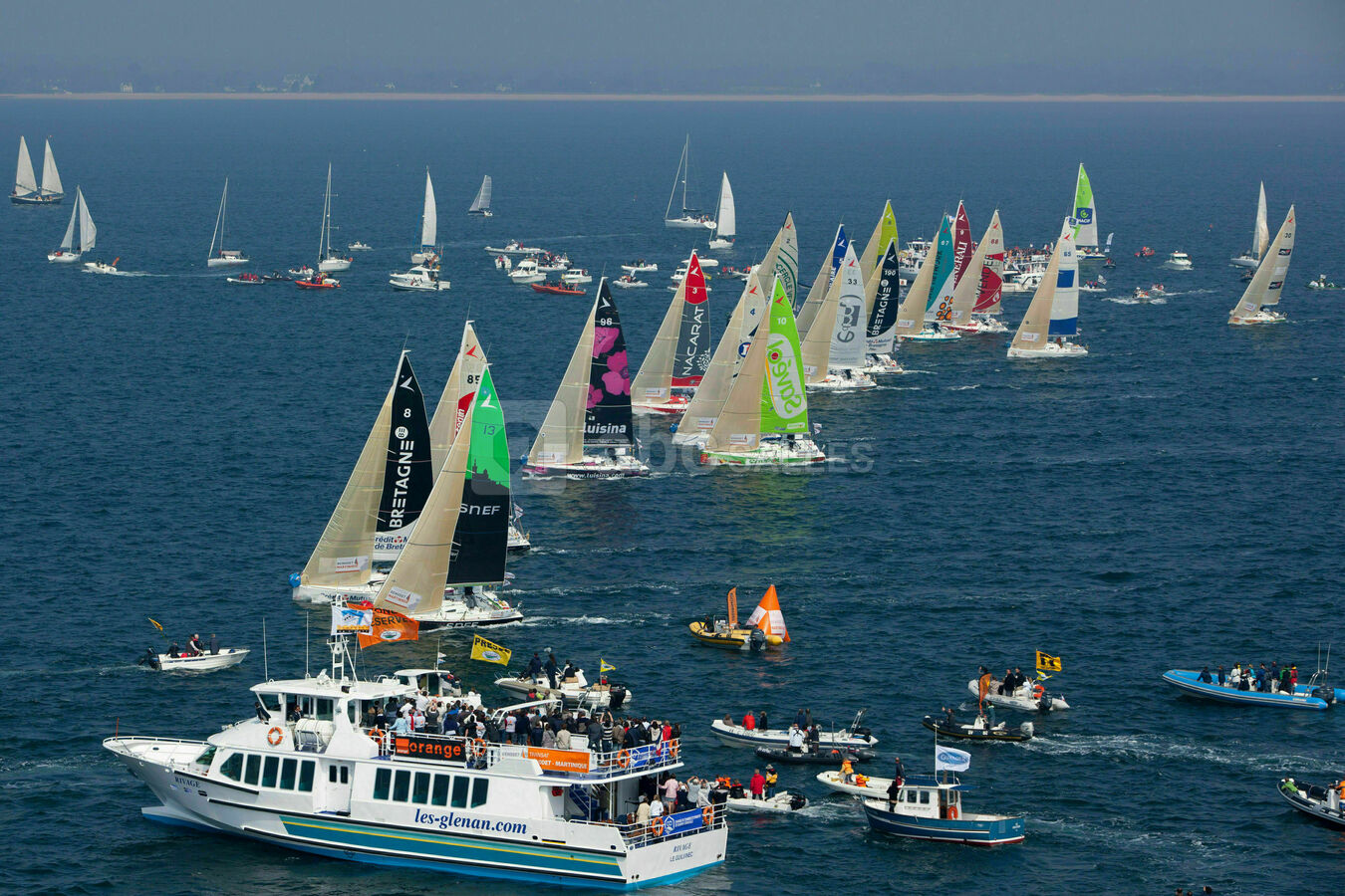 Vedettes de l'Odet départ de course au large