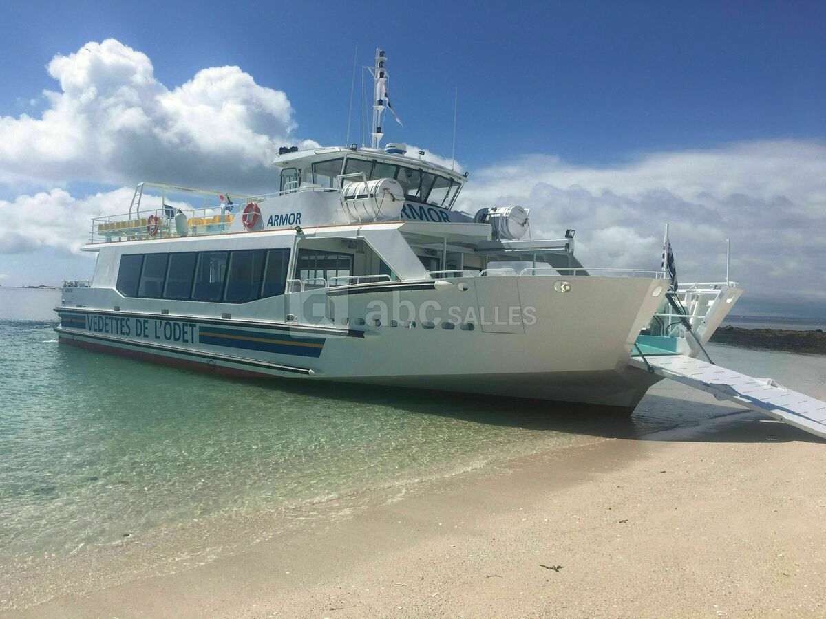 Vedettes de l'Odet îles Glénan à bord de l'Armor