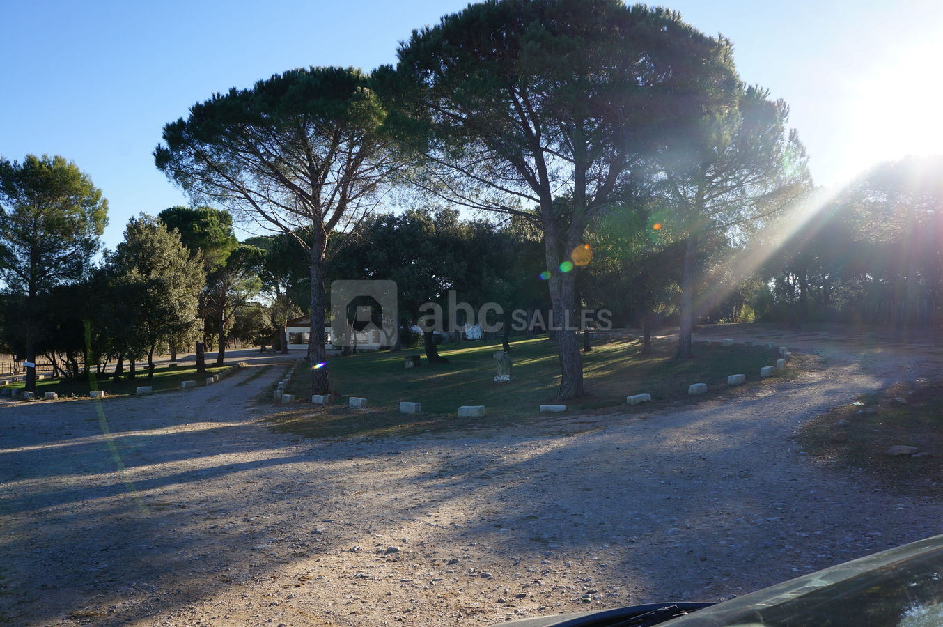 Vue d'ensemble depuis l'entrée