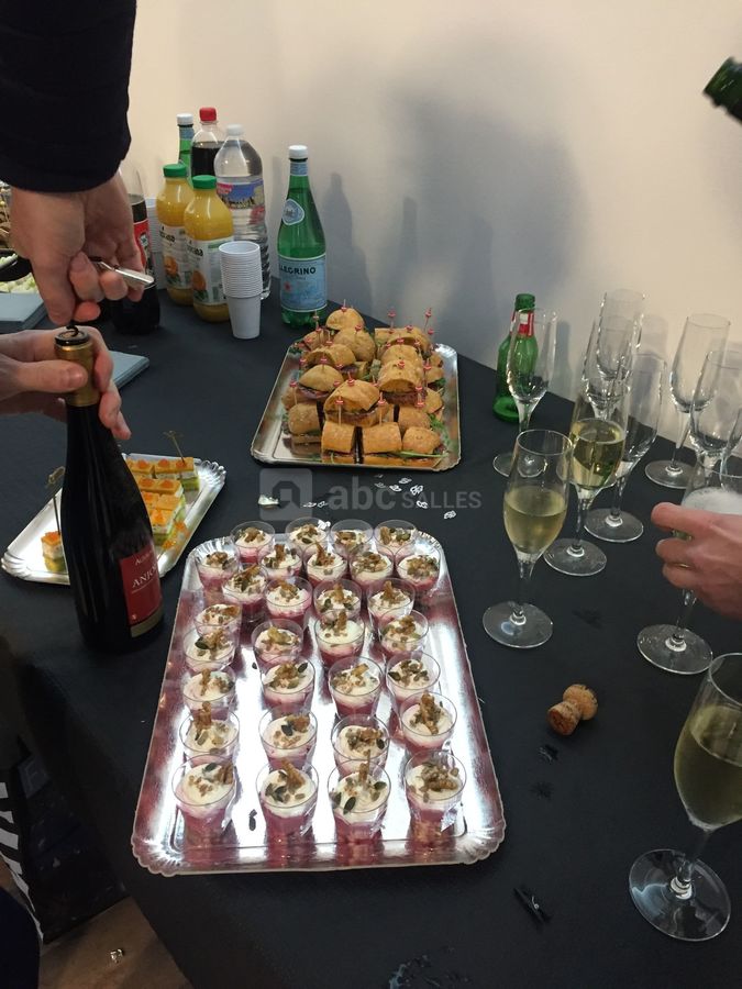 Présentation traiteur pour l'apéritif