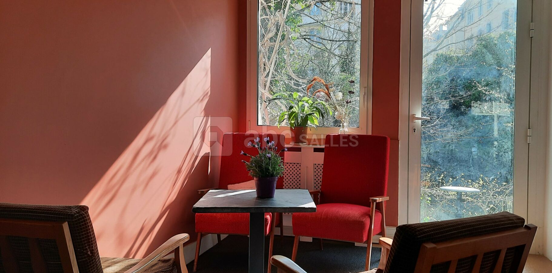 Salon sur jardin