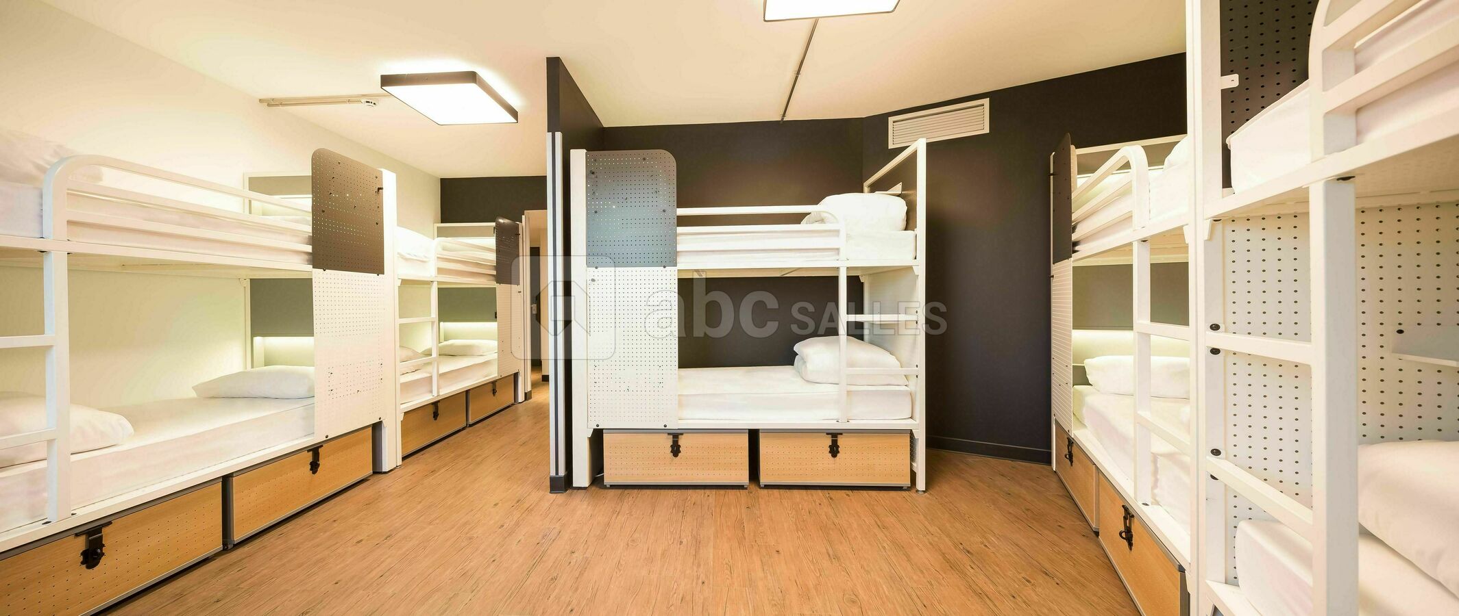 Chambre à partager de 6 personnes