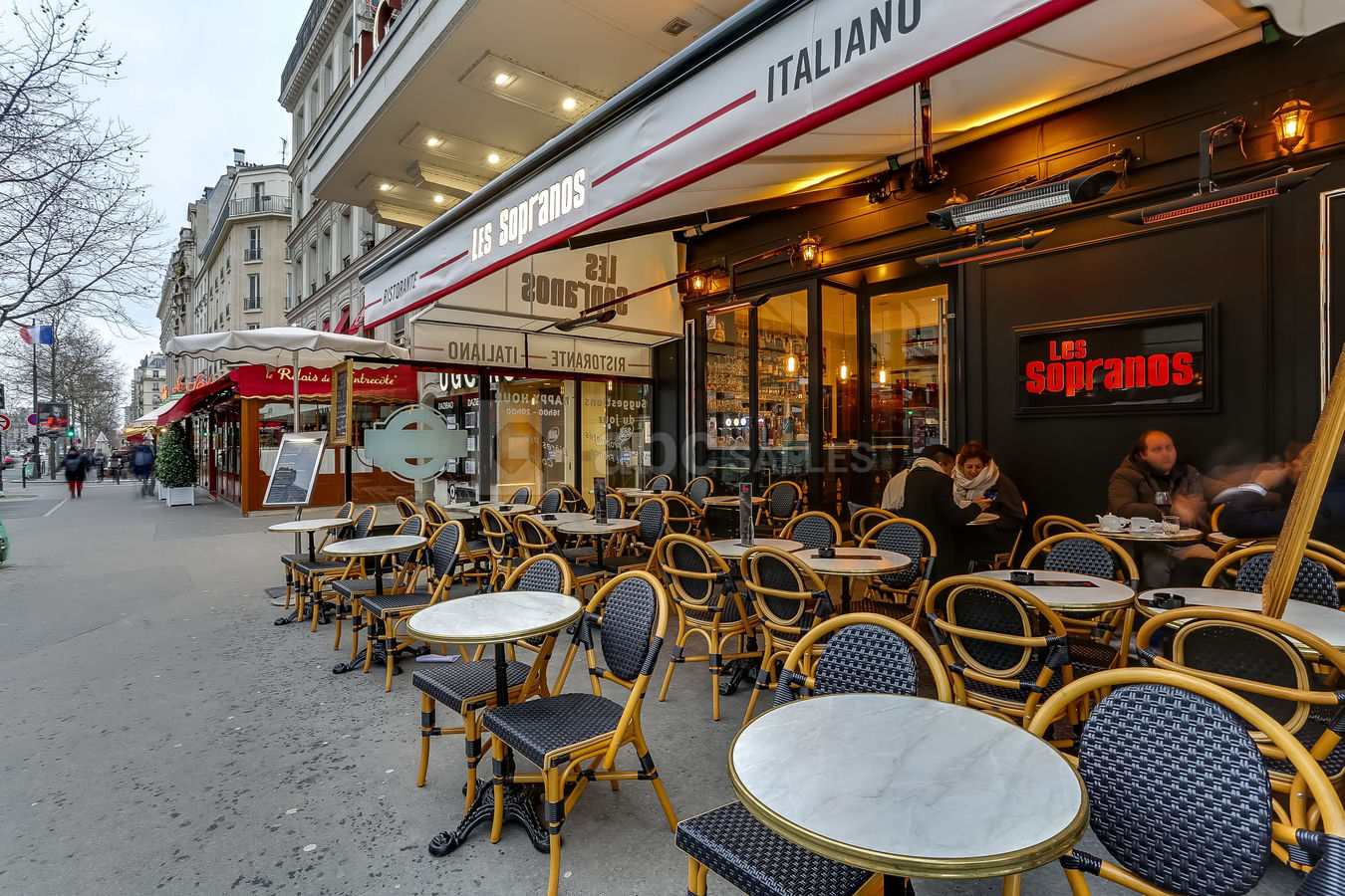 Terrasse (chauffée en hiver)