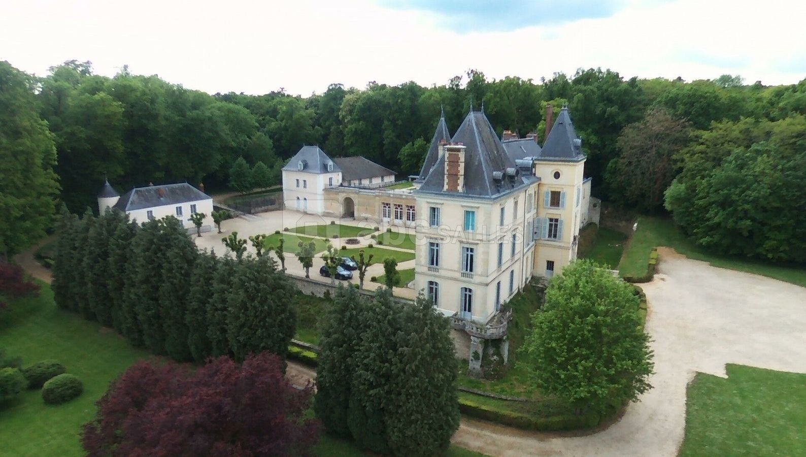 Vue extérieur du château