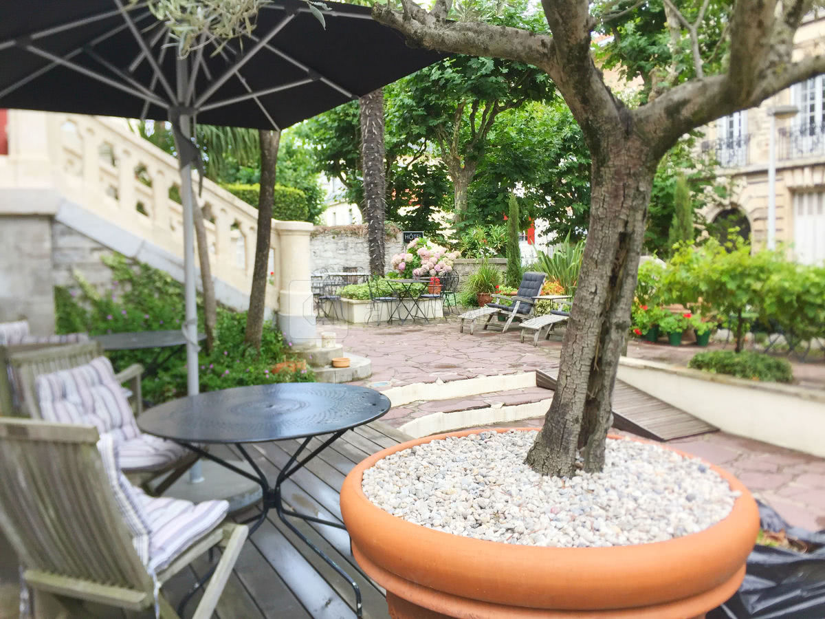 Petit jardin extérieur