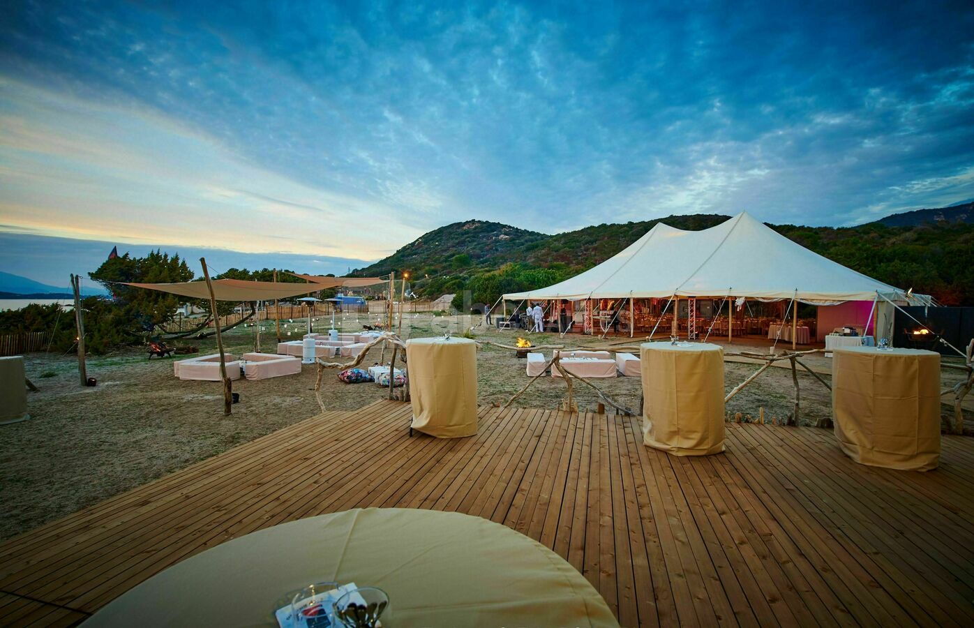 Domaine privé sur la plage de Mare E Sole
