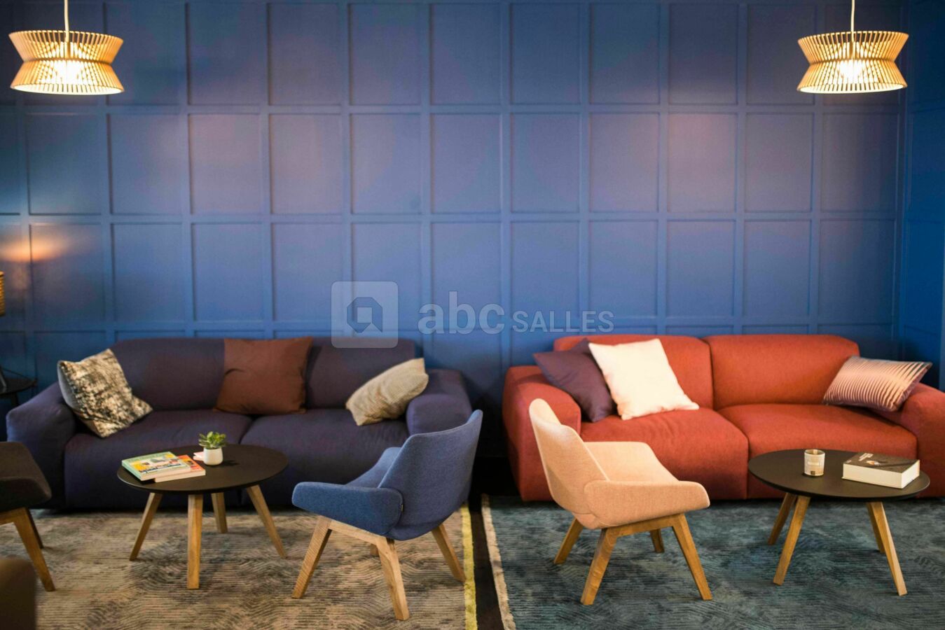 Salons, espace lounge & jardin