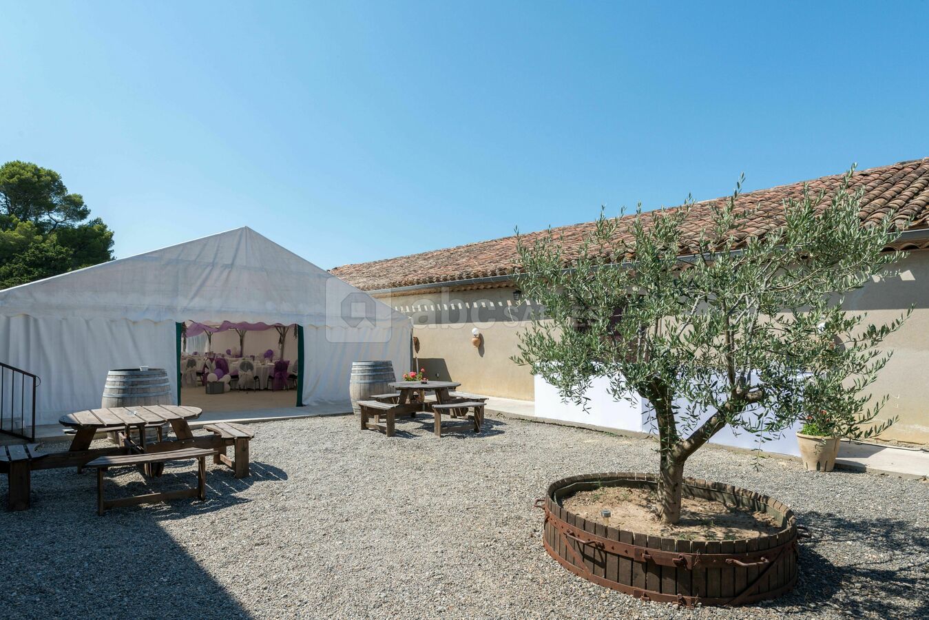 Cour extérieure de 200 m²