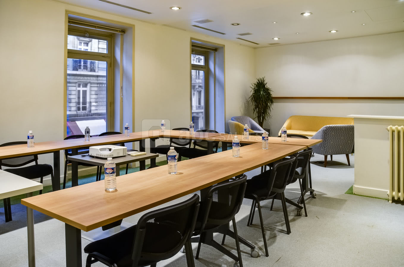 Salle disposition en U
