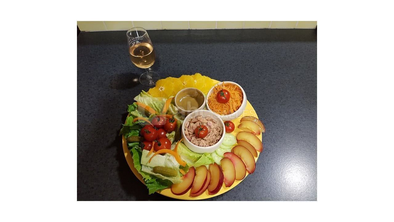 L'assiette châleureuse d'été