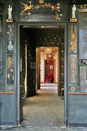 Enfilade dans l'appartement