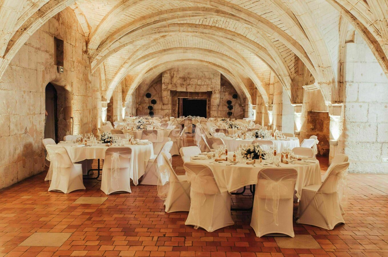 Salle des États, dîner