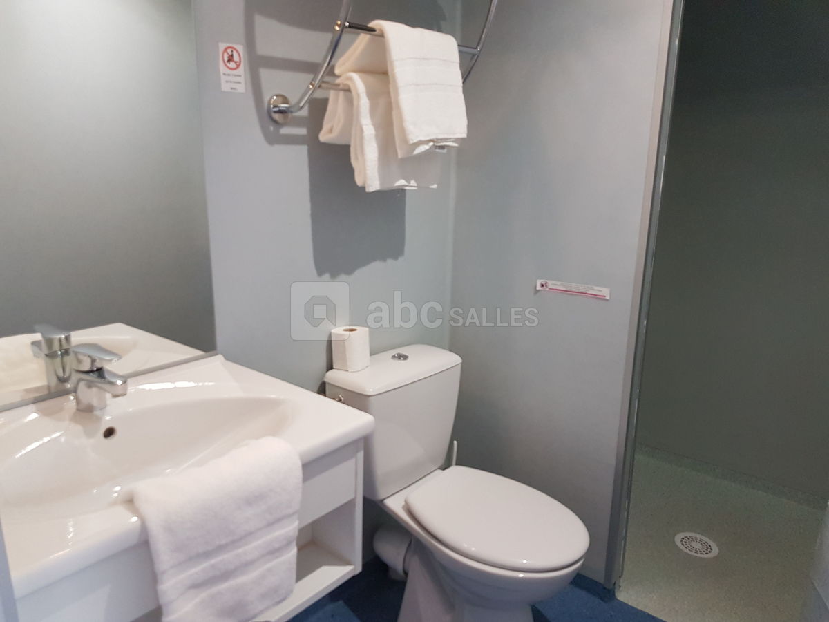 Salle d'eau d'un gite