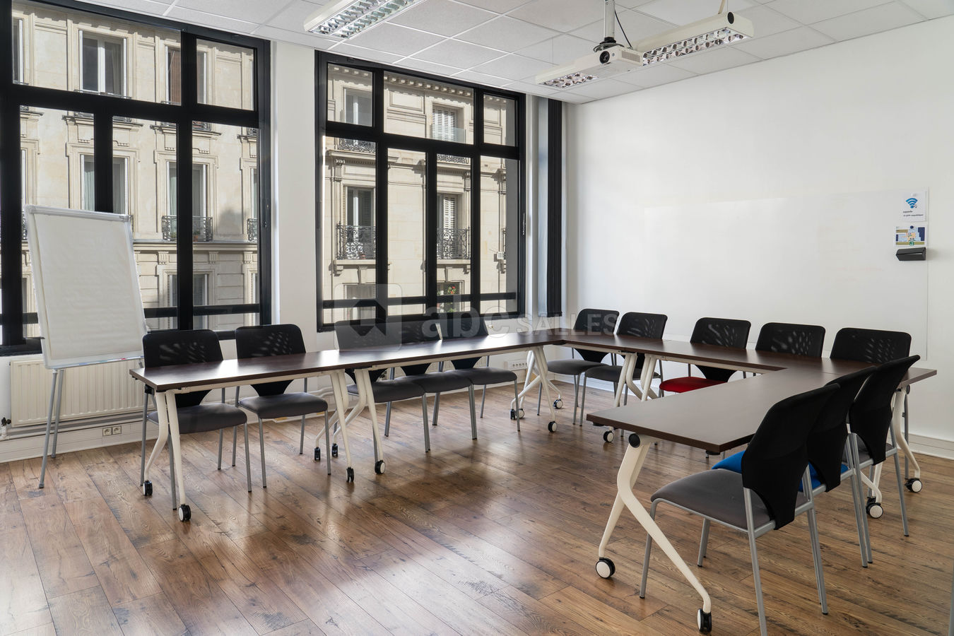 Salle en U