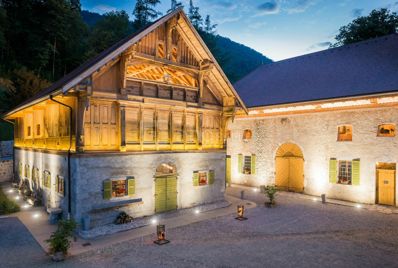 La ferme de nuit