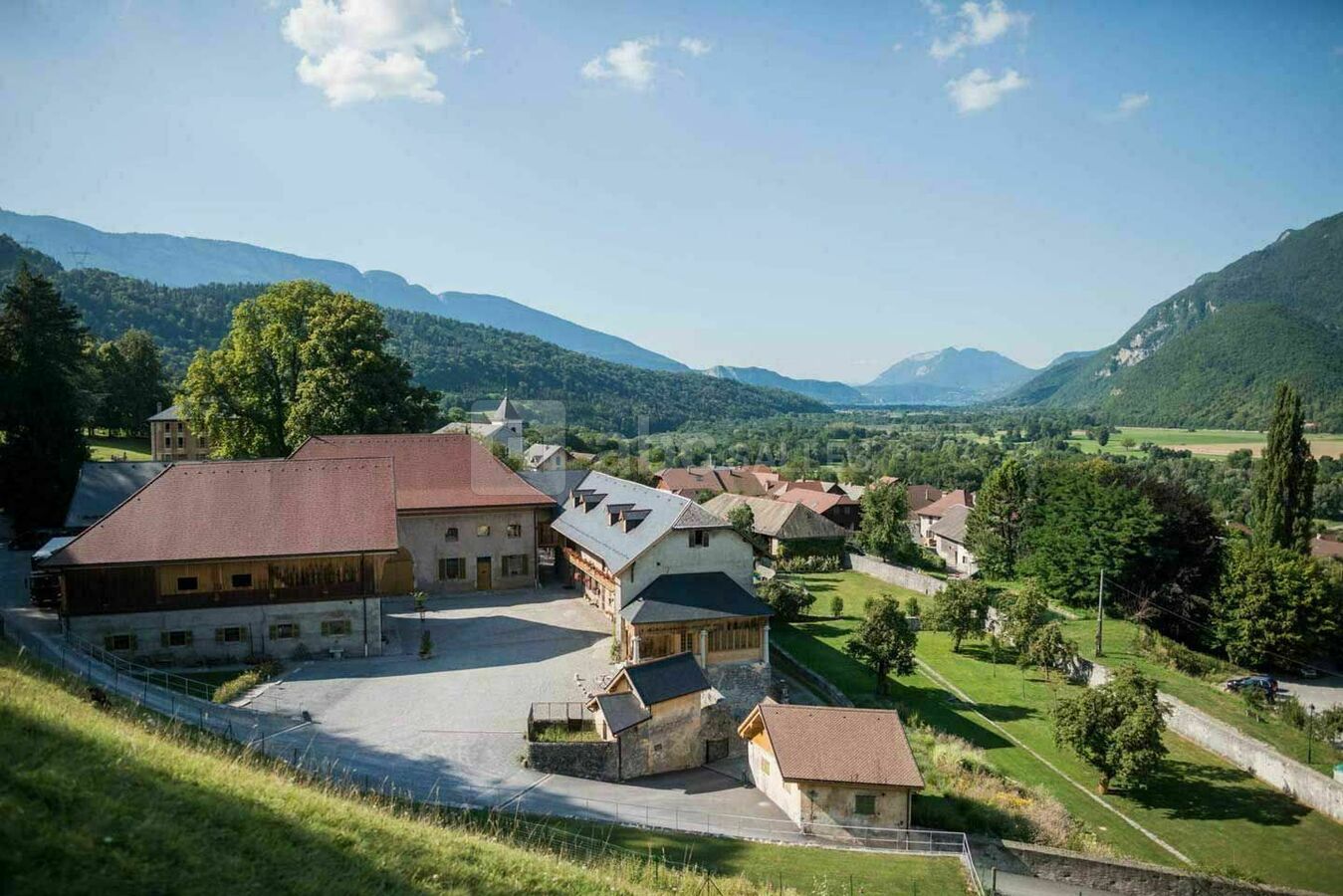 La ferme dans son ensemble